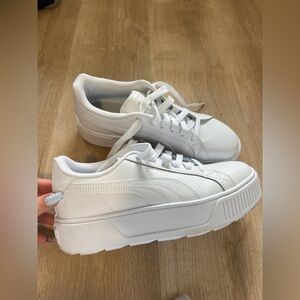 PUMA Platform White Sneakers